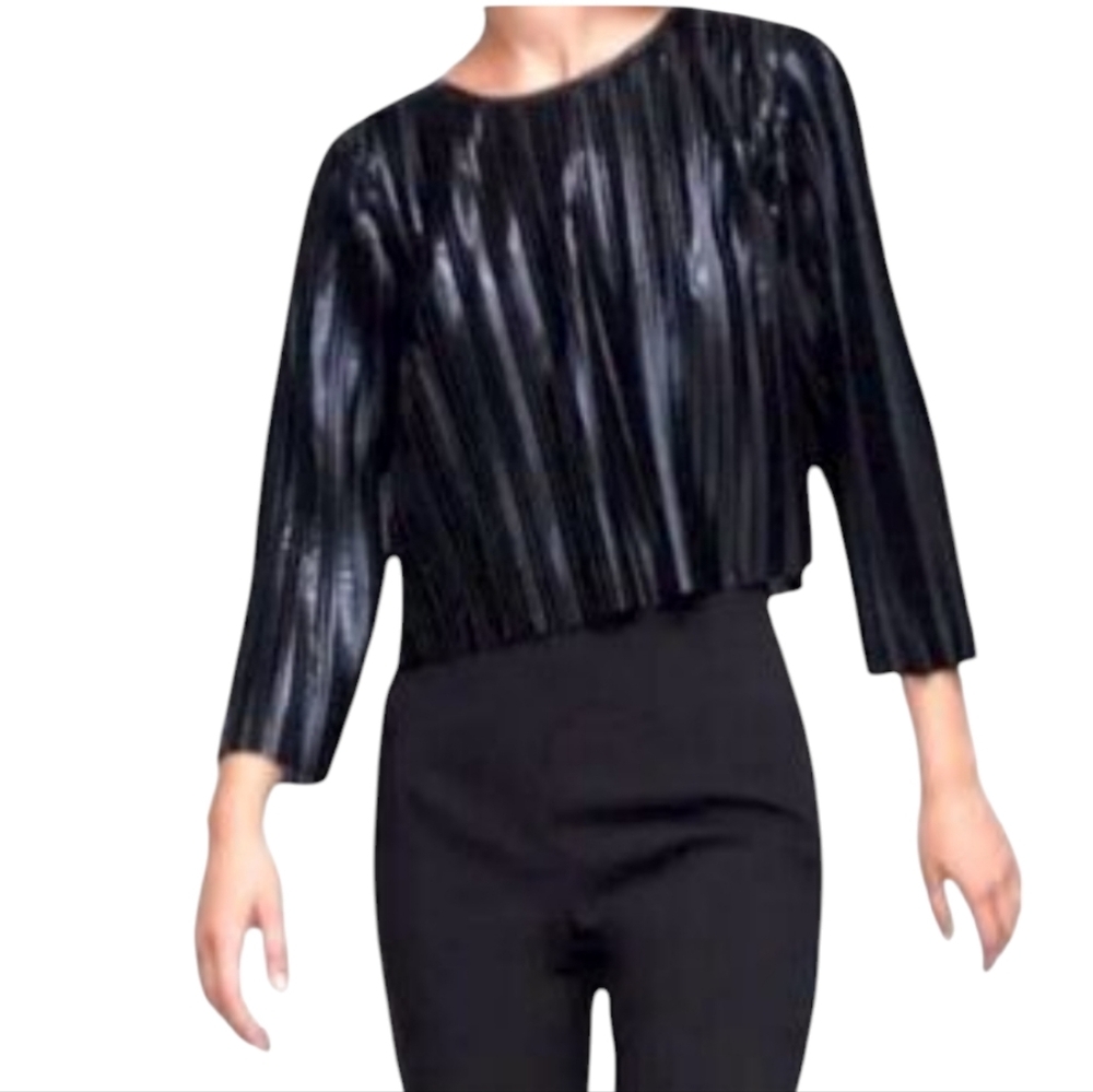Zara Pleated Top